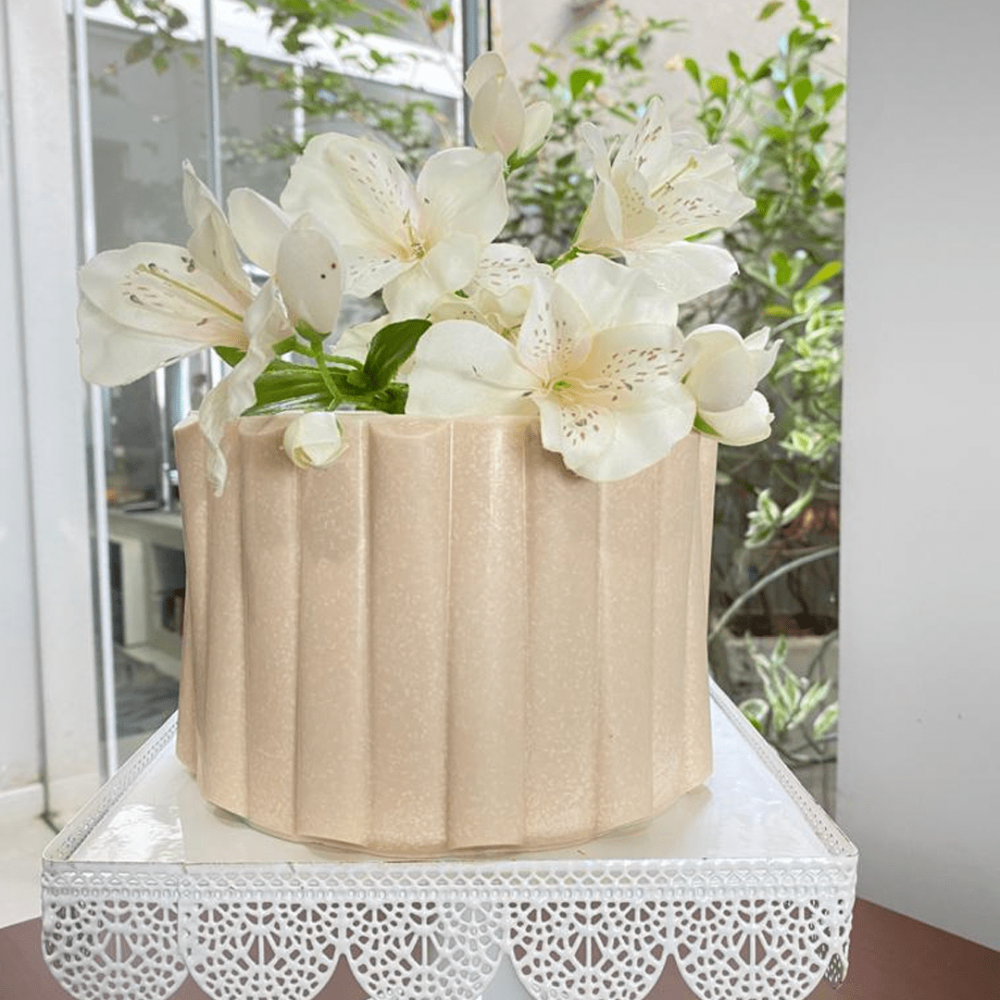 Semi-cylindrical Texture Mat – Icing Inspirations - School and Cake ...