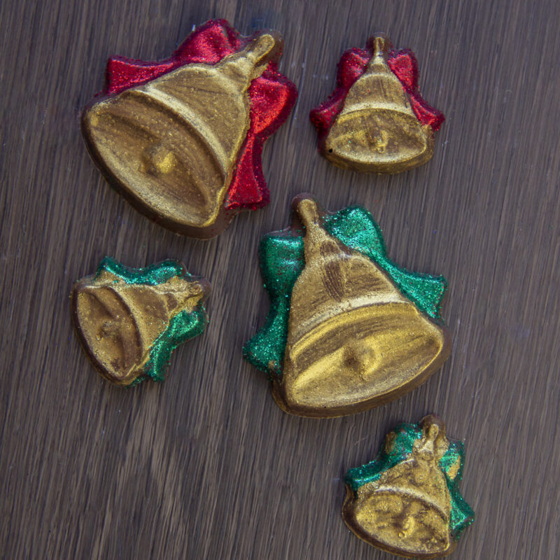 3 Piece, Christmas Ornament, Plastic Chocolate Bomb Mold – Frans