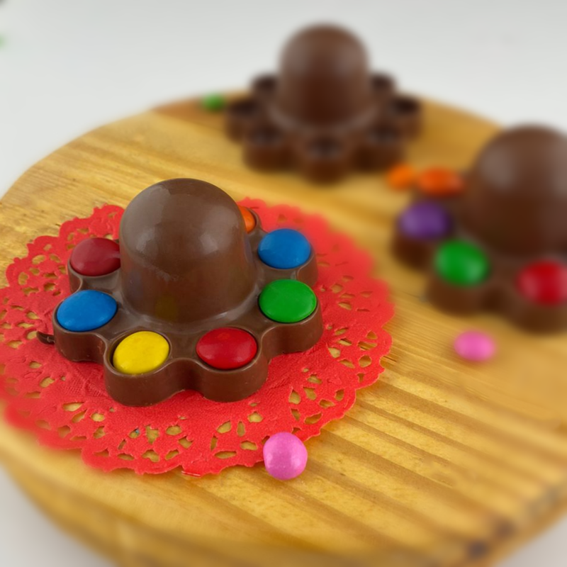 Octopus Popit - 3 piece Mold – Icing Inspirations - School and Cake ...