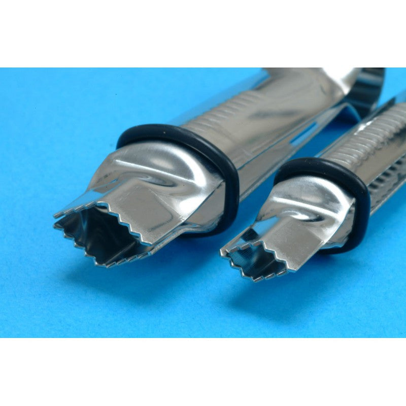 OPEN VEE SERRATED CRIMPER 1/2IN 3/4IN Set of